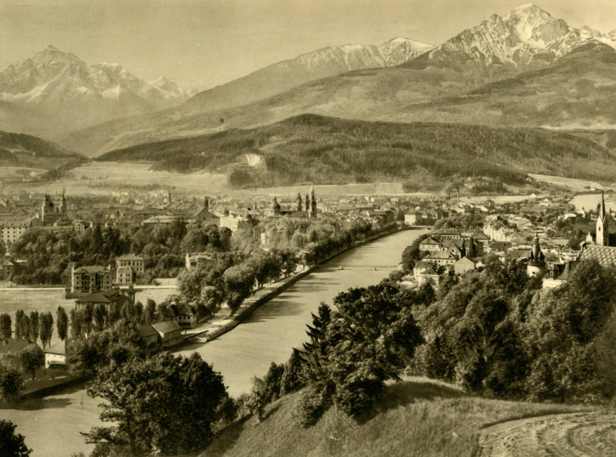 इन्सब्रक, टायरॉल, ऑस्ट्रिया, c1935। द्वारा अज्ञात