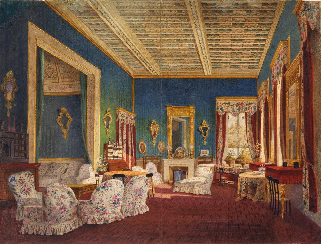 Talyzins Manor House Denezhnikovo में इंटीरियर द्वारा अज्ञात