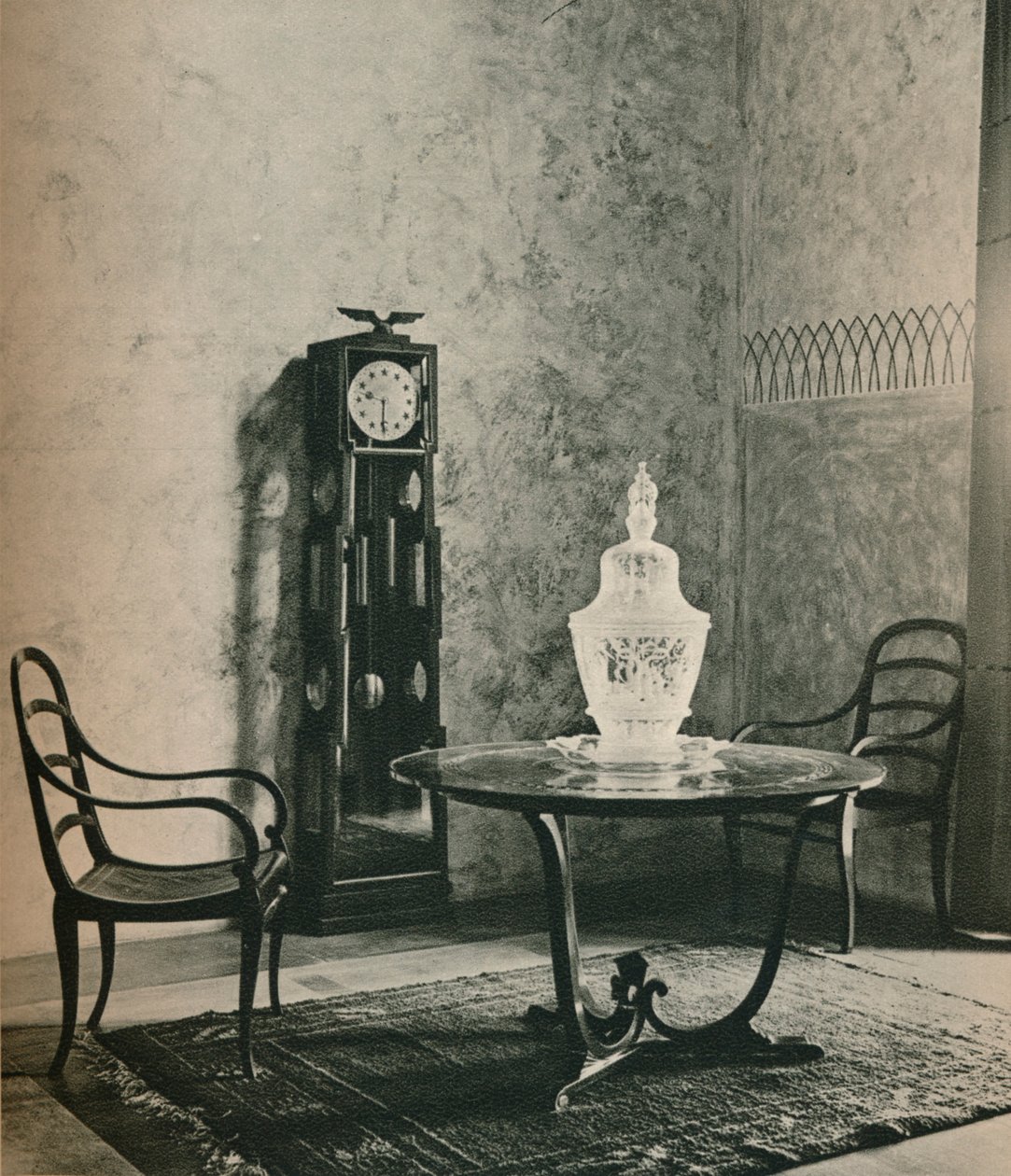 इंटीरियर ऑफ़ स्वीडिश पैवेलियन, 1925 द्वारा अज्ञात