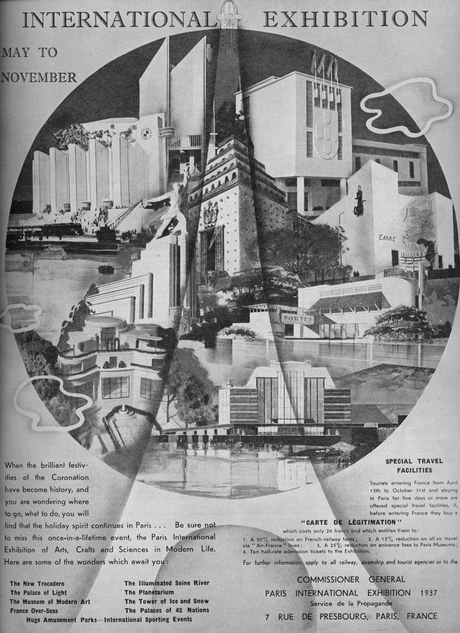अंतर्राष्ट्रीय प्रदर्शनी, मई से नवंबर, 1937 द्वारा अज्ञात