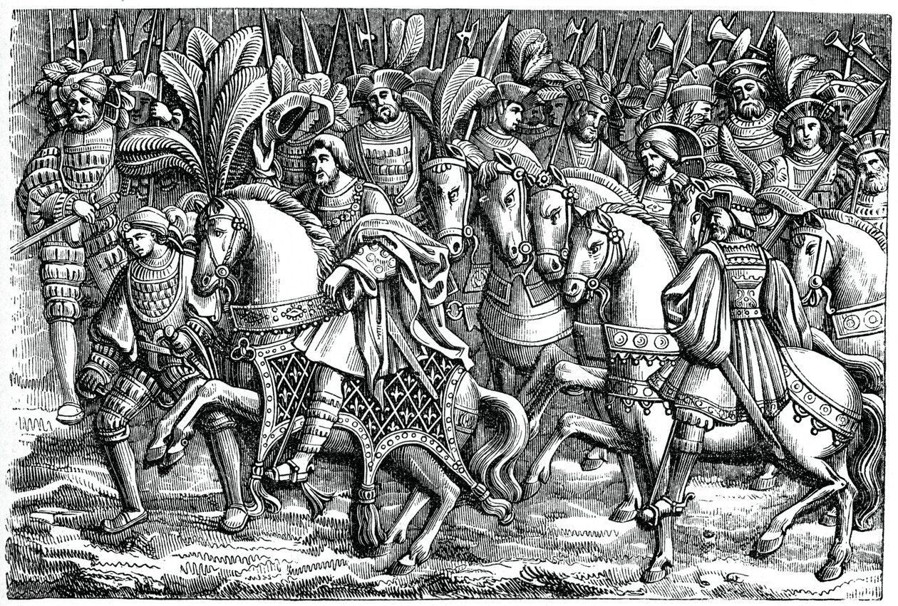 1520, 1870 के कपड़े के क्षेत्र पर फ्रांसिस I और हेनरी VIII के बीच साक्षात्कार द्वारा अज्ञात
