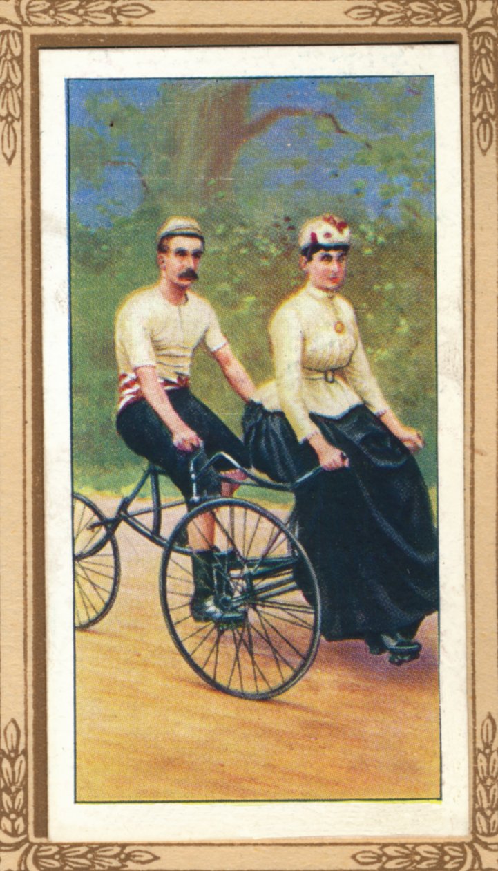 अजेय टैंडम ट्राइसाइकिल, 1939 द्वारा अज्ञात