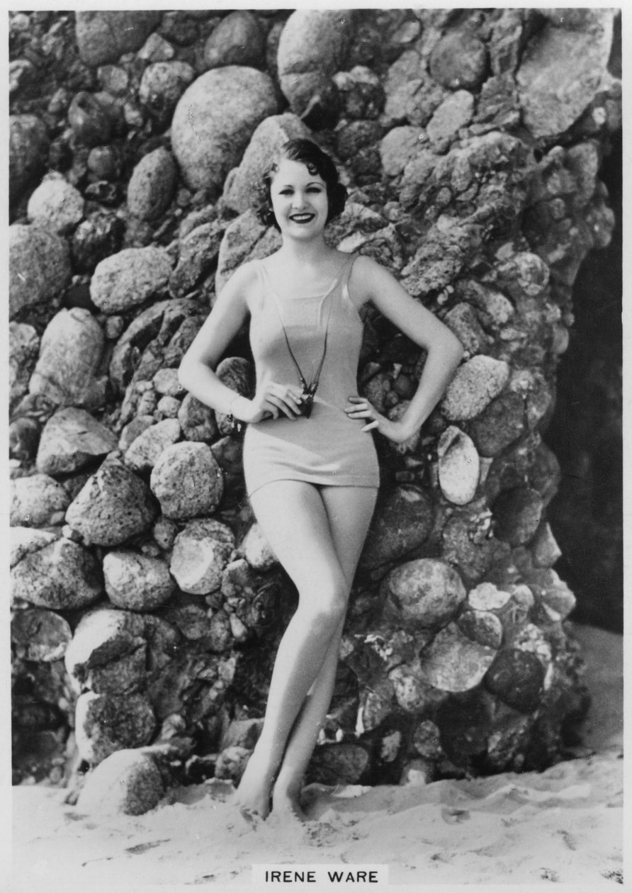 Irene वेयर, अमेरिकी फिल्म अभिनेत्री, c1938 द्वारा अज्ञात