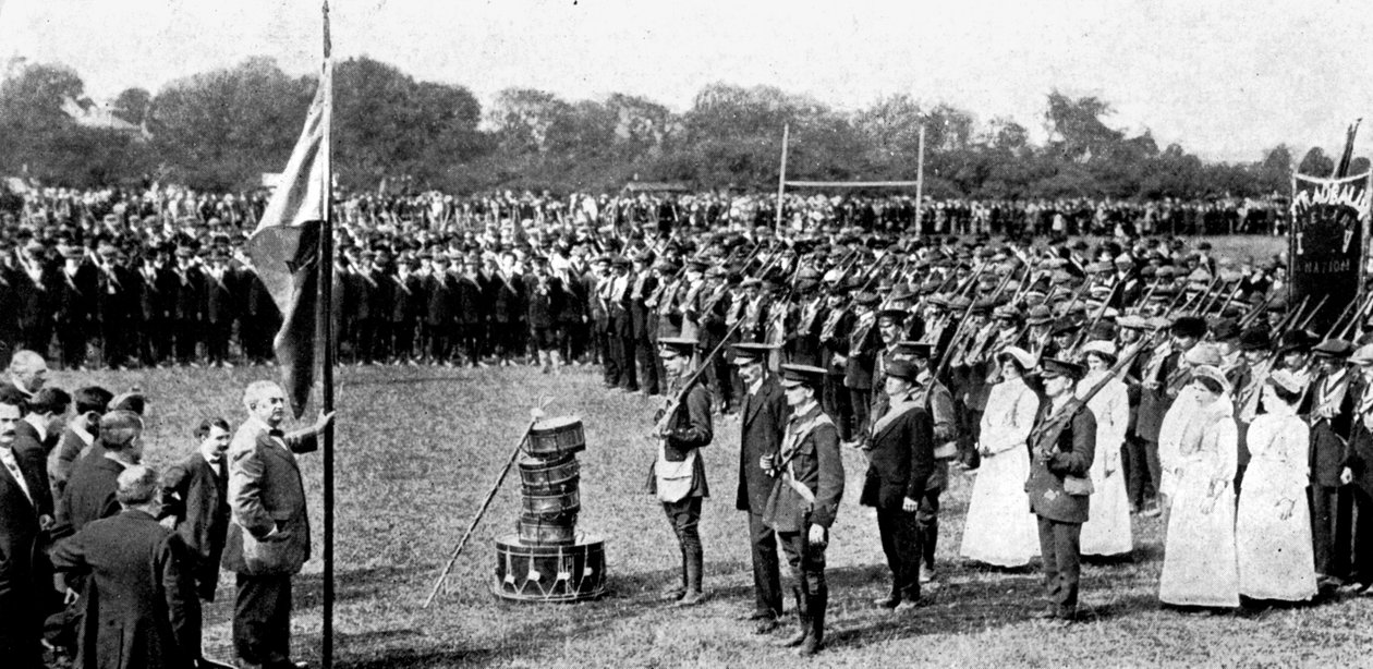 आयरिश राष्ट्रीय स्वयंसेवक, 1914 के मैरीबोर कोर ऑफ नेशनलिस्ट्स द्वारा अज्ञात
