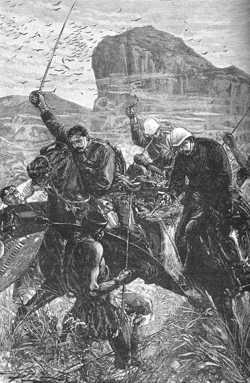 इसंडल्वना: द डैश विद द कलर्स, 1879, सी 1880 द्वारा अज्ञात