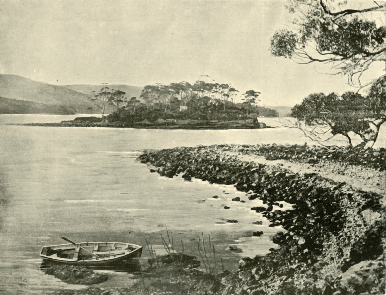 आइल ऑफ द डेड, पोर्ट आर्थर, 1901। द्वारा अज्ञात