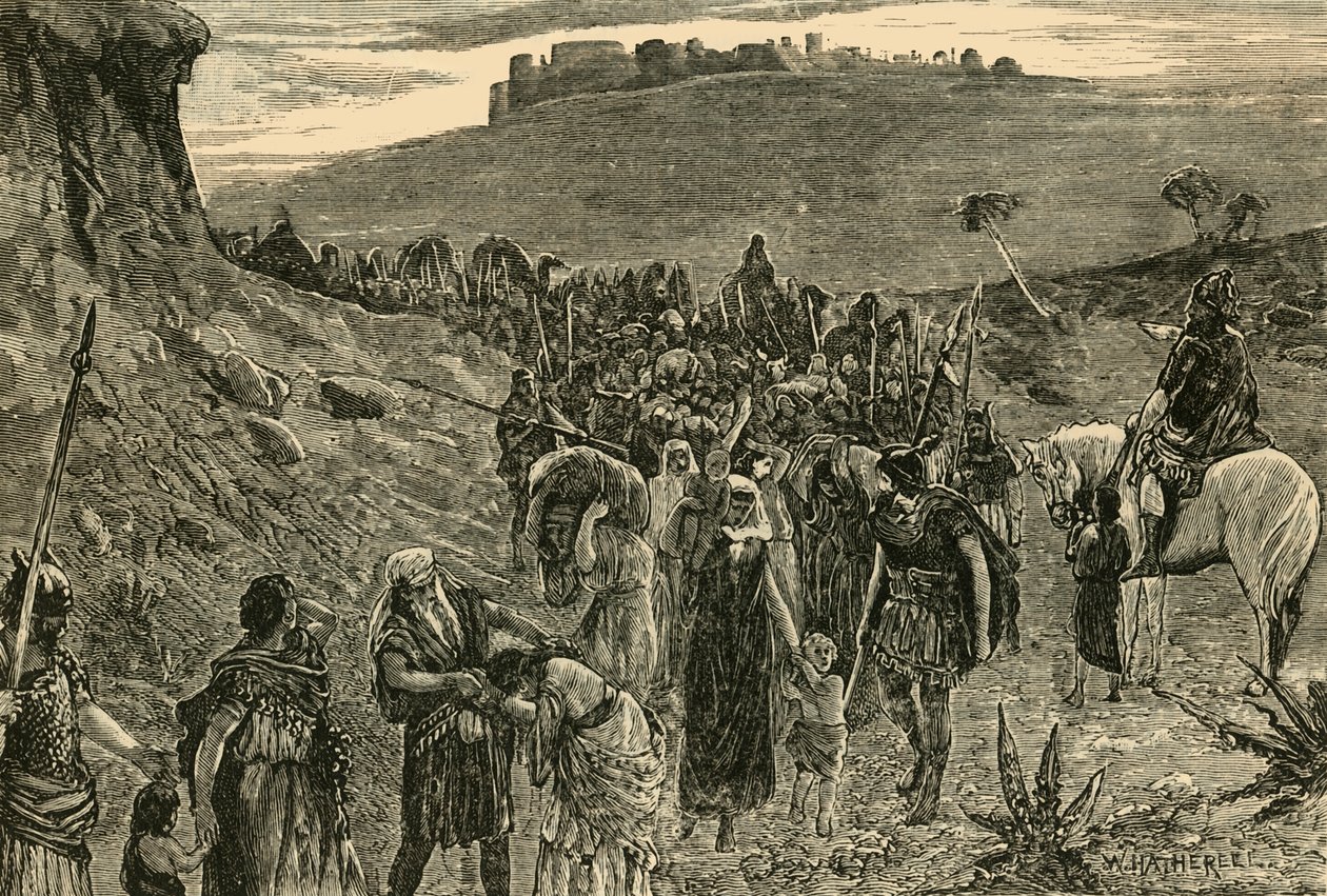कैपिटलविटिटी, 1890 में इजरायल जा रहे हैं। द्वारा अज्ञात