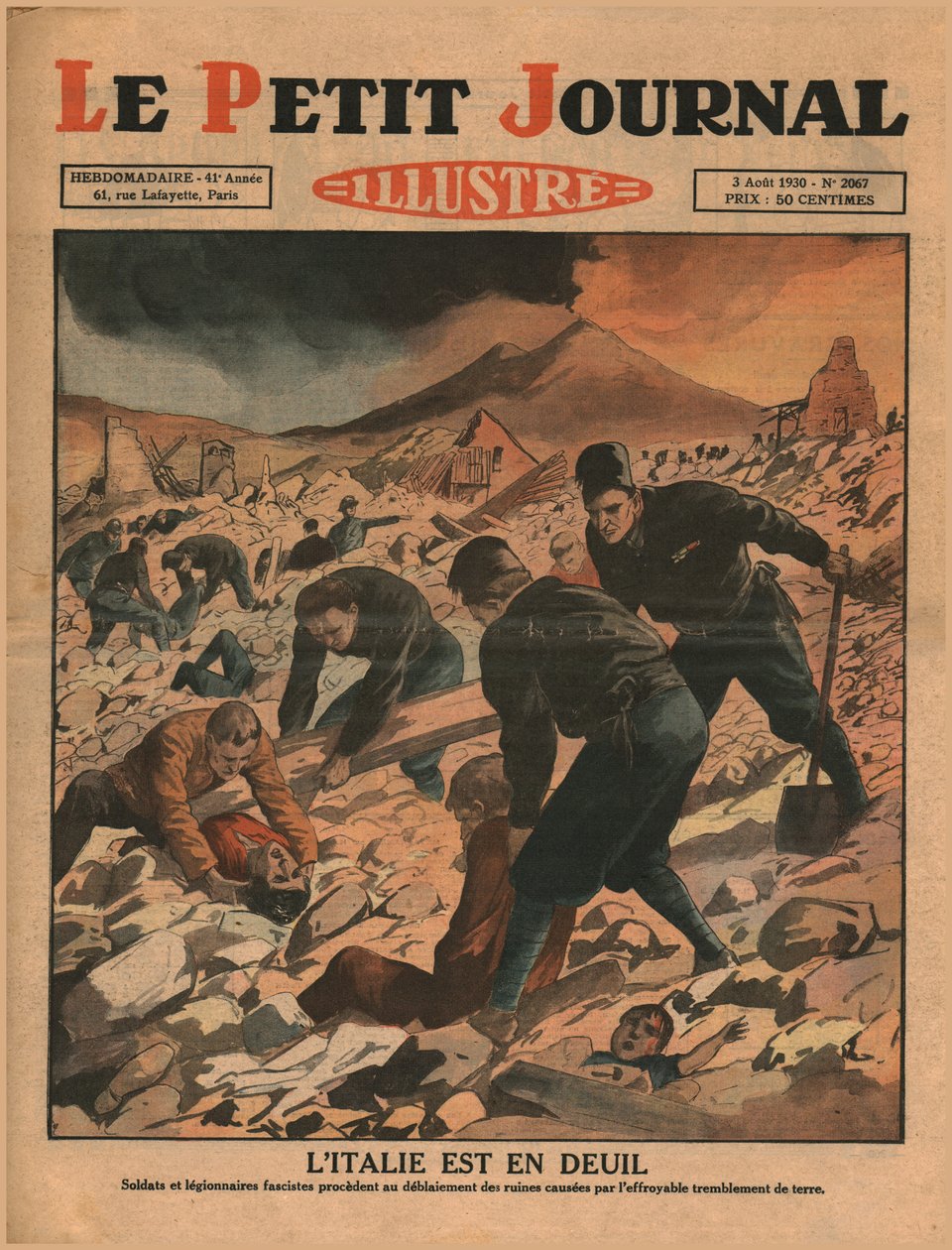 इटली शोक में है, 1930। द्वारा अज्ञात