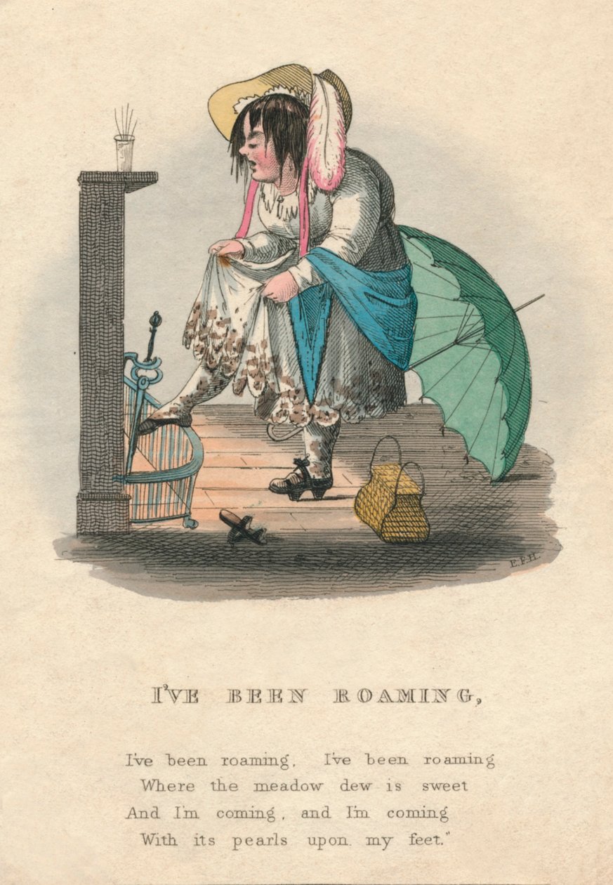 इवे बीन रोमिंग, 1828। द्वारा अज्ञात
