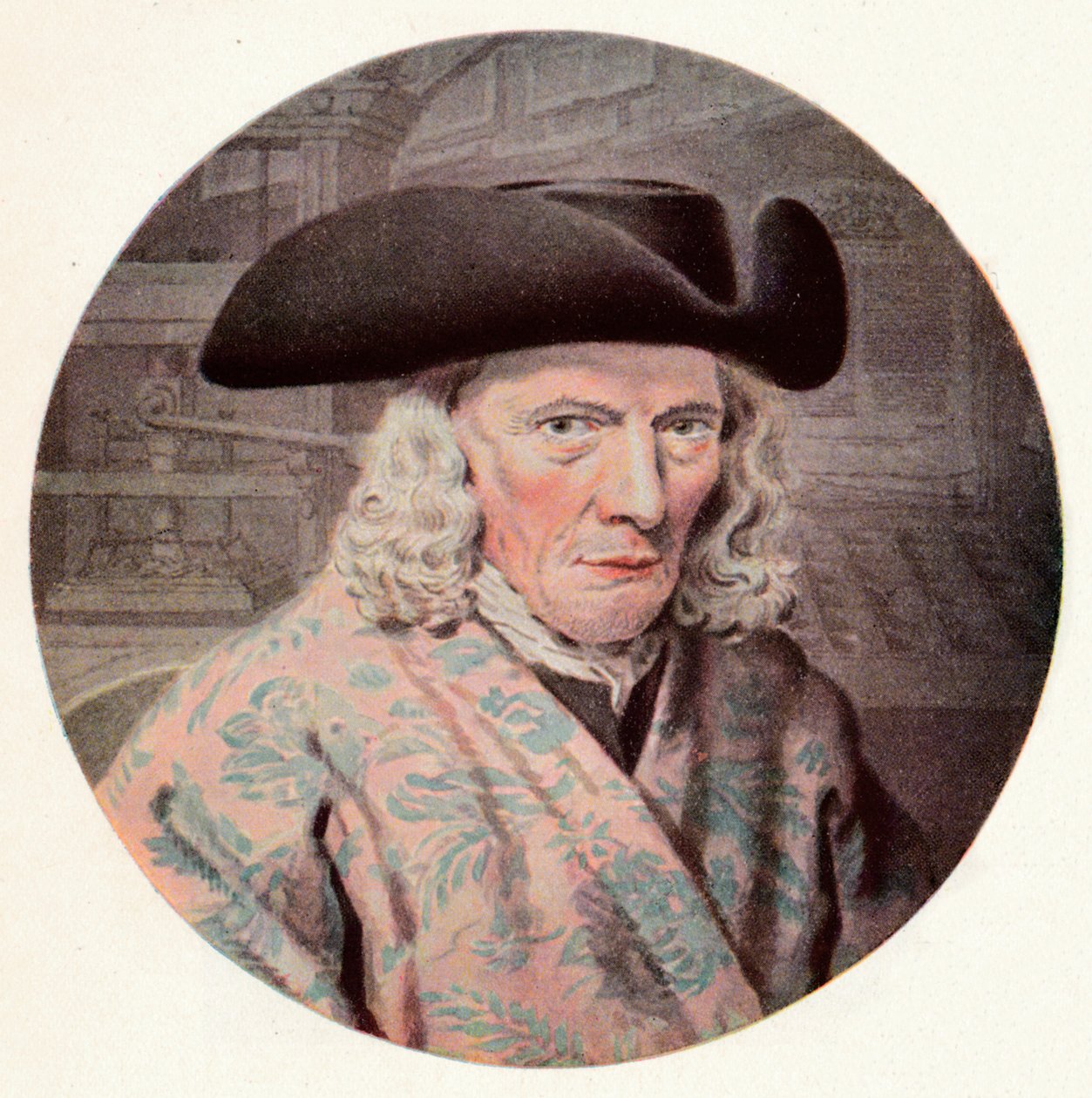 Izaak Enschede 1681-1761, प्रिंटिंग कंपनी Royal Joh के संस्थापक। एनस्किडे, सी 18 वीं शताब्दी द्वारा अज्ञात
