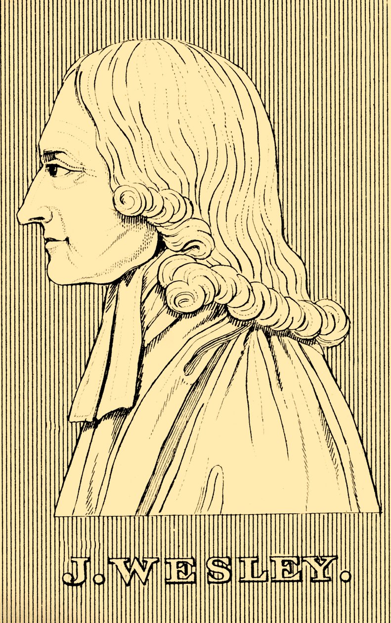 जे। वेस्ले, 1703-1791, 1830। द्वारा अज्ञात