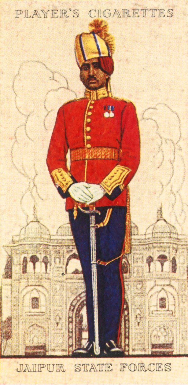 जयपुर राज्य सेना, 1936। द्वारा अज्ञात