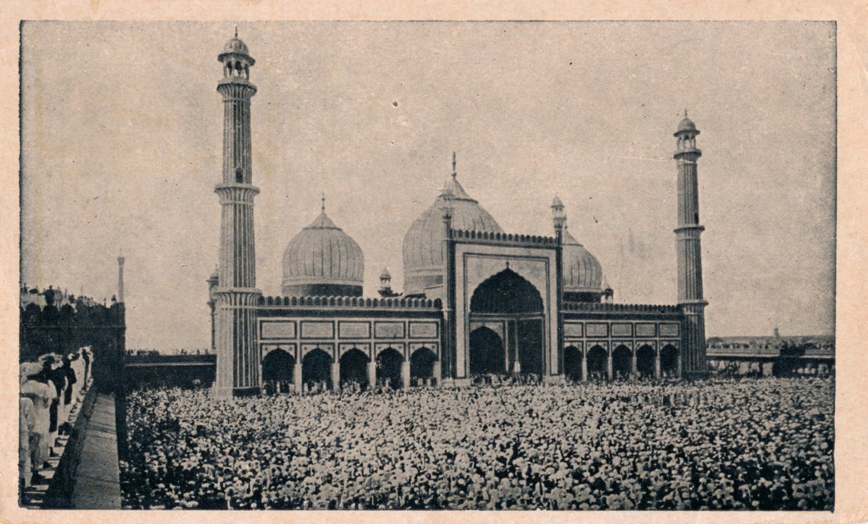 जामा मस्जिद, दिल्ली, c1900 द्वारा अज्ञात