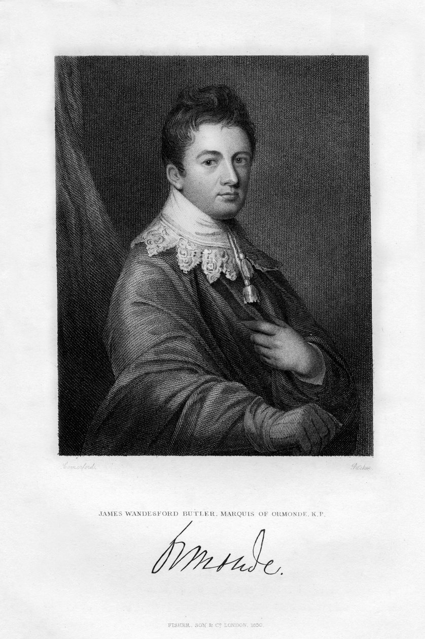 जेम्स वांड्सफोर्ड बटलर, ऑर्मोंड्स का मार्किस, 1830 द्वारा अज्ञात
