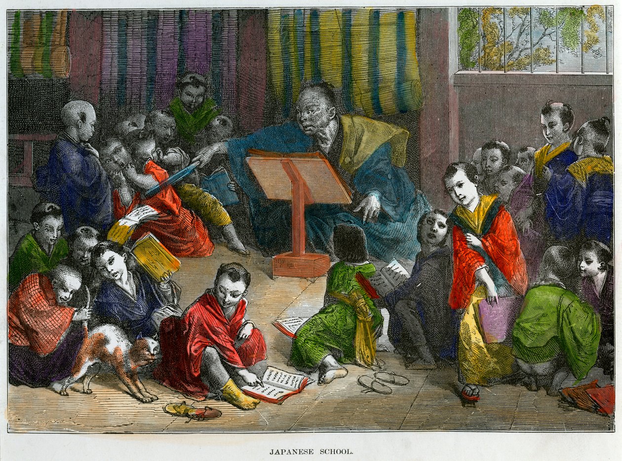 जापानी स्कूल, c1880 द्वारा अज्ञात