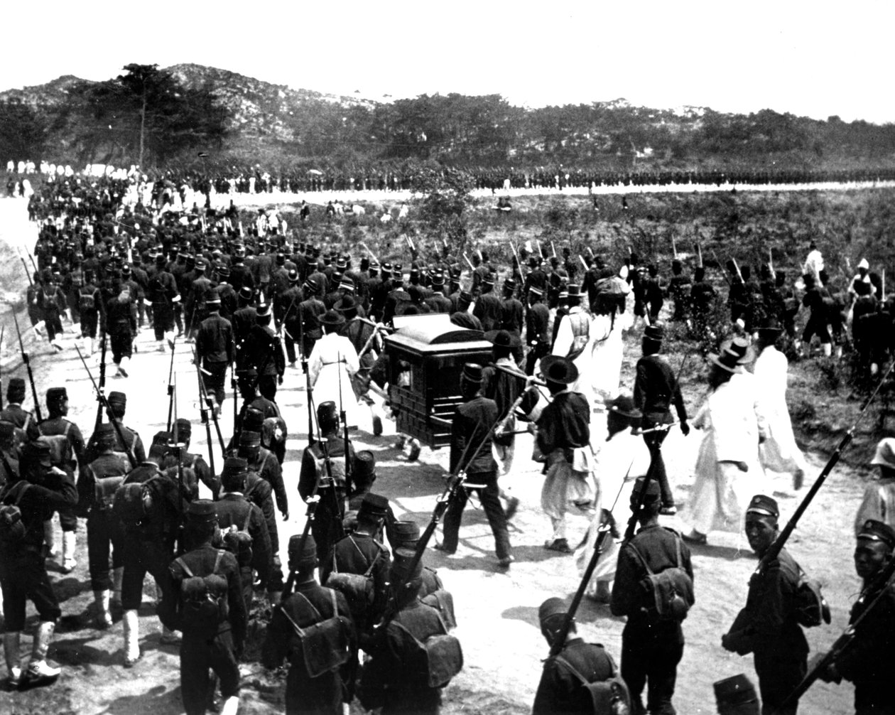 जापानी सैनिक, कोरिया, 1900 द्वारा अज्ञात