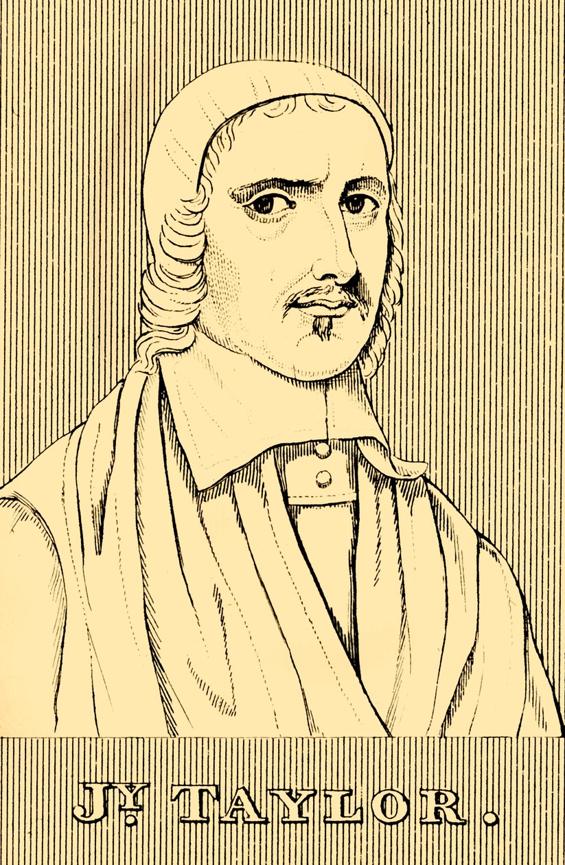 जेरेमी टेलर, 1613-1667, 1830। द्वारा अज्ञात