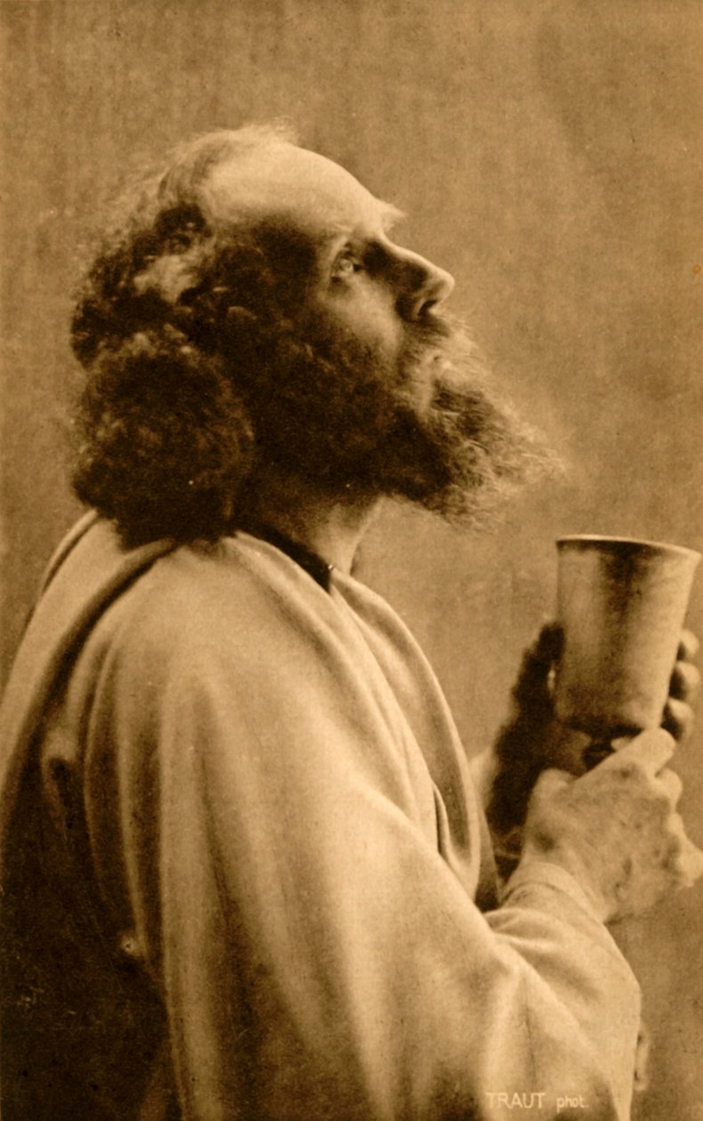 जीसस द लास्ट सपर, 1922। द्वारा अज्ञात