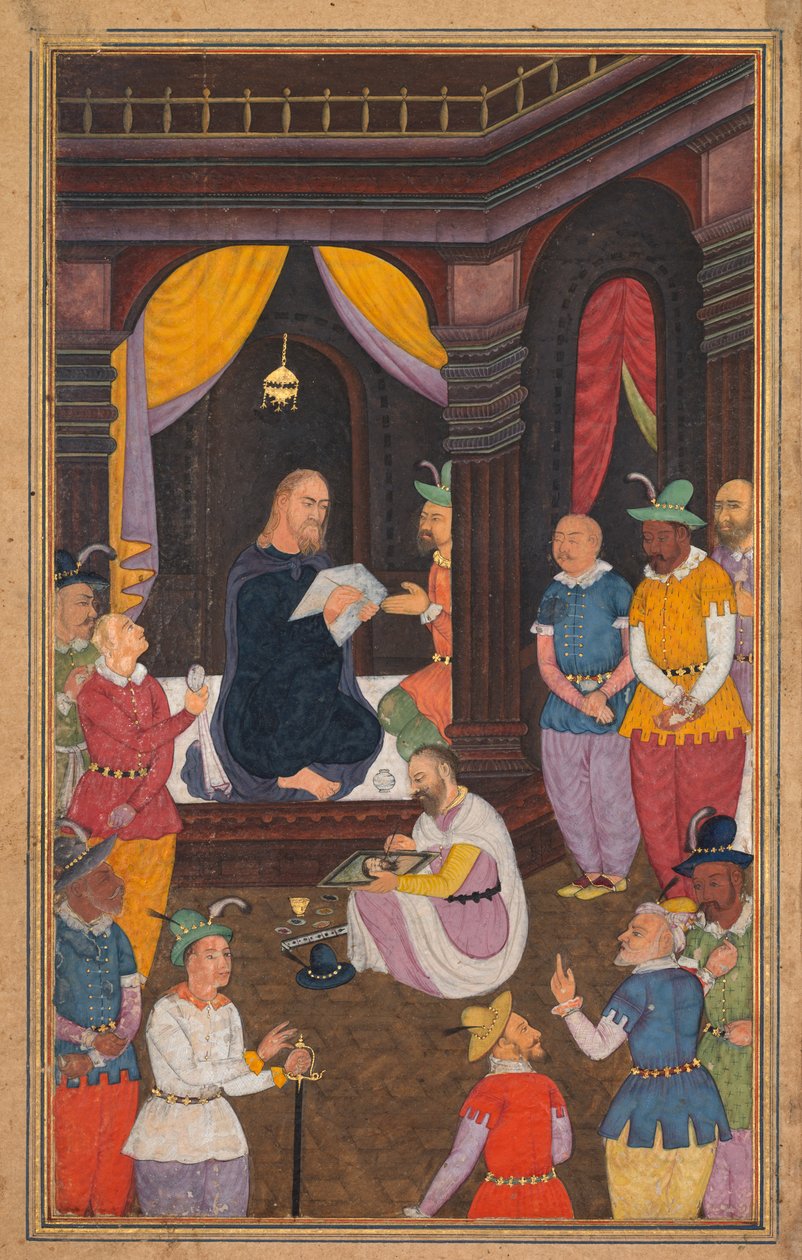 मिरात अल-कुद्स ..., १६०२-१६०४ से यीशु को राजा अबगार्स चित्रकार द्वारा चित्रित किया गया। द्वारा अज्ञात