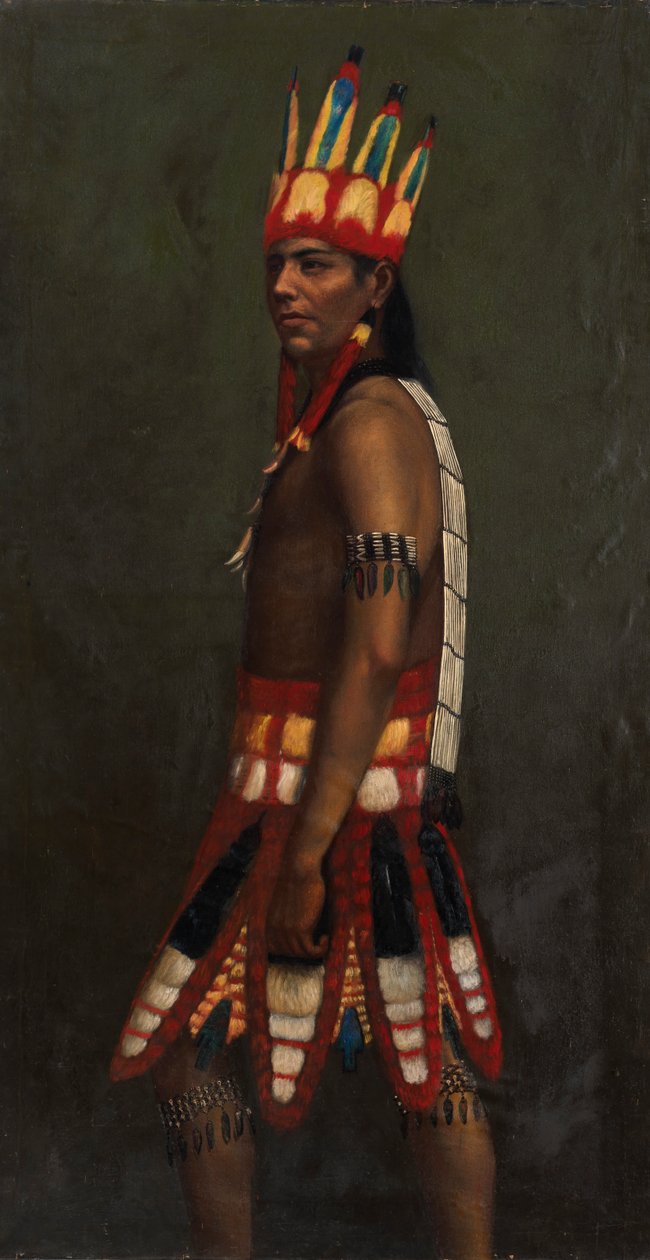 जिवारो इंडियन, सीए. 1890-1892. द्वारा अज्ञात