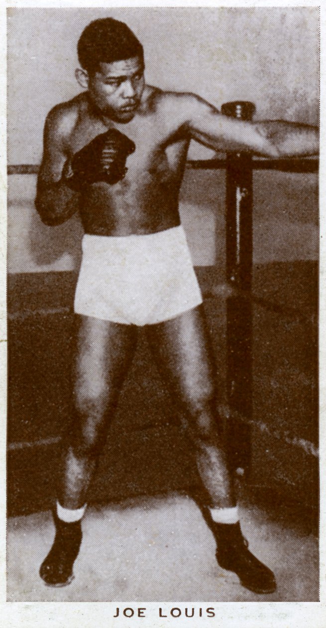 जो लुई, अमेरिकी मुक्केबाज, 1938 द्वारा अज्ञात