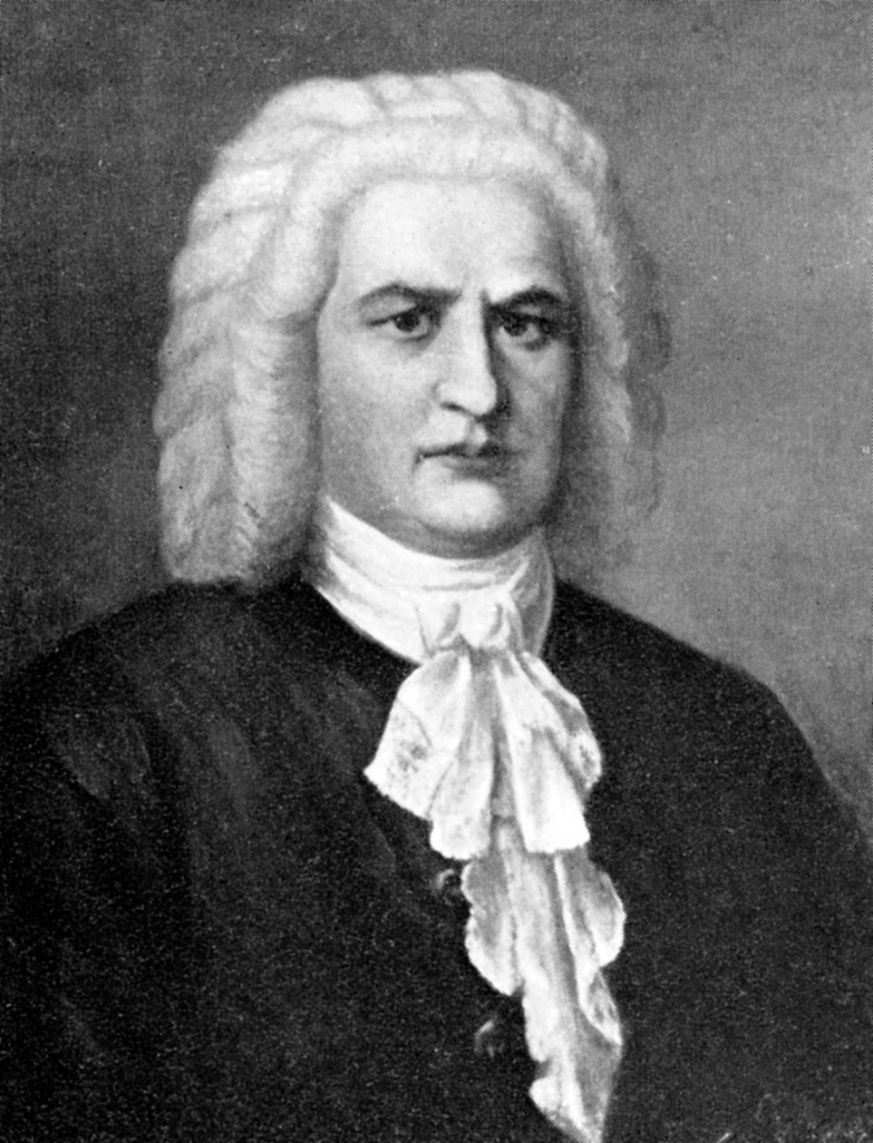 जोहान सेबेस्टियन बाख, 1685-1750, जर्मन संगीतकार, 1909 द्वारा अज्ञात