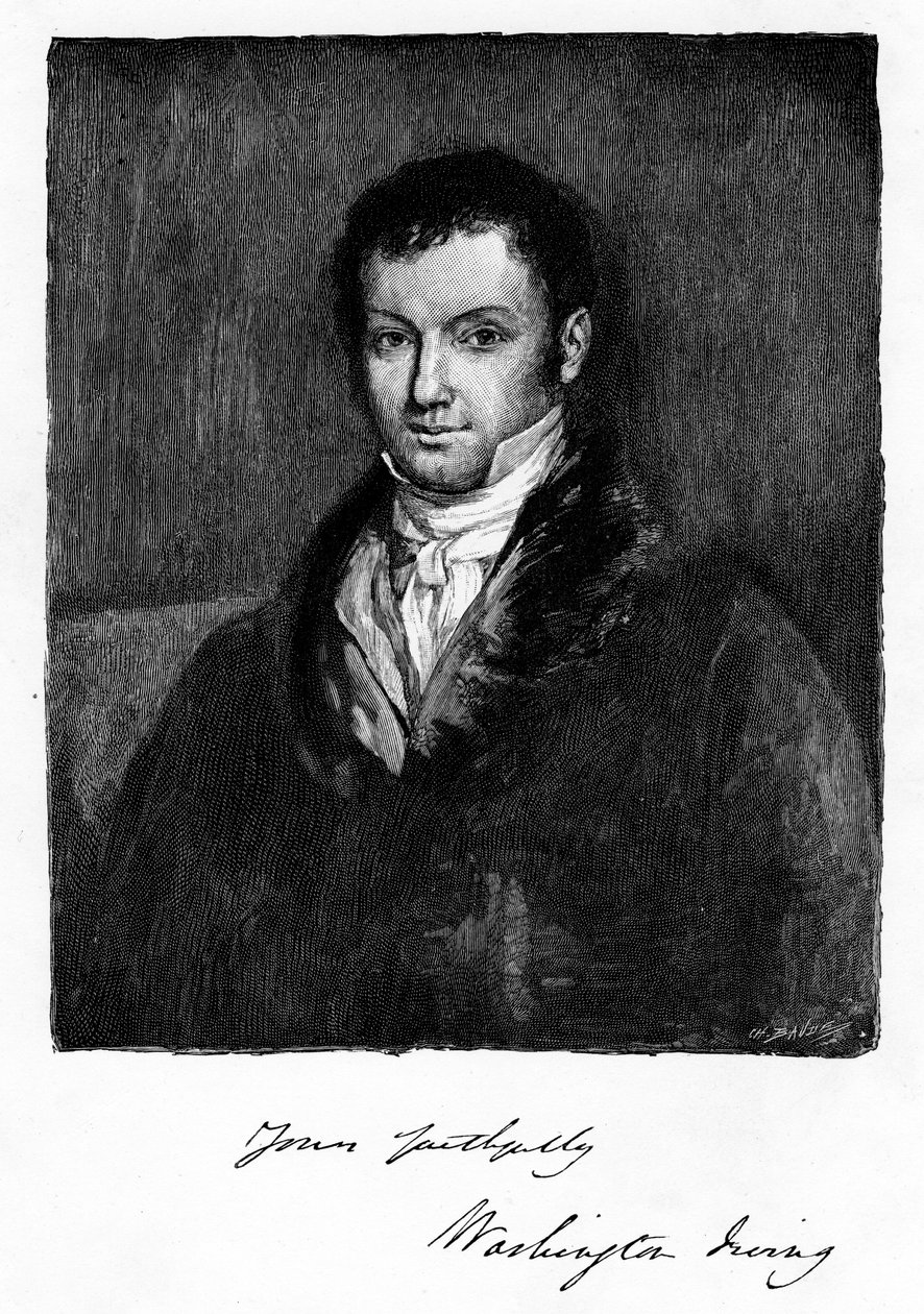जॉन बायरोम, 18 वीं सदी के अंग्रेजी लेखक और कवि जिनका जन्म मैनचेस्टर, 1821 में हुआ था द्वारा अज्ञात