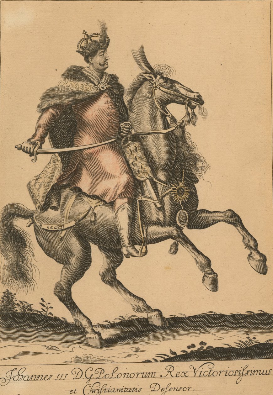 जॉन III सोबिसकी 1629-1696, पोलैंड के राजा और लिथुआनिया के ग्रैंड ड्यूक, 1683 द्वारा अज्ञात