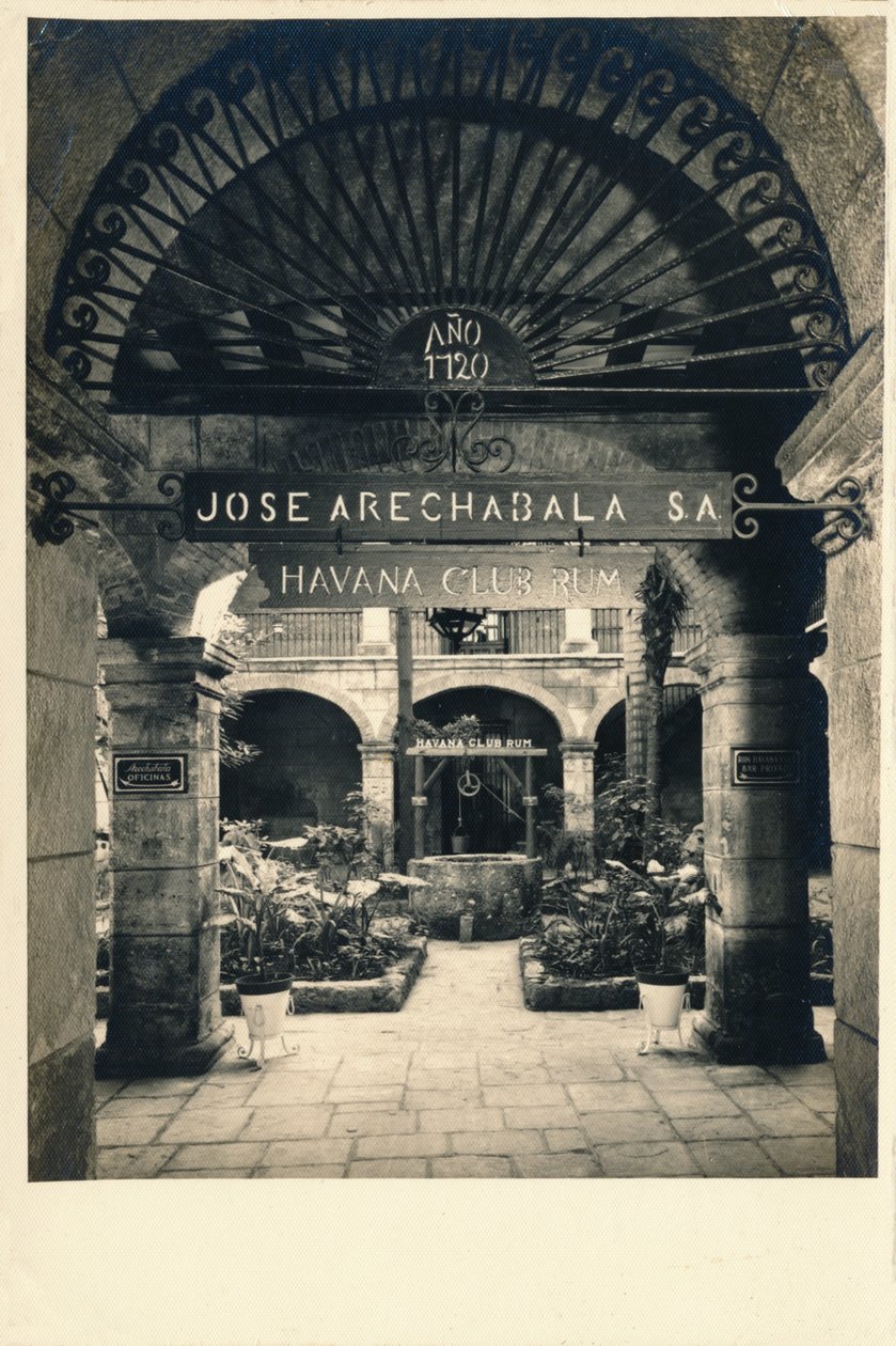 जोस आरचाबाला एसए - हवाना क्लब रम, c1910 द्वारा अज्ञात