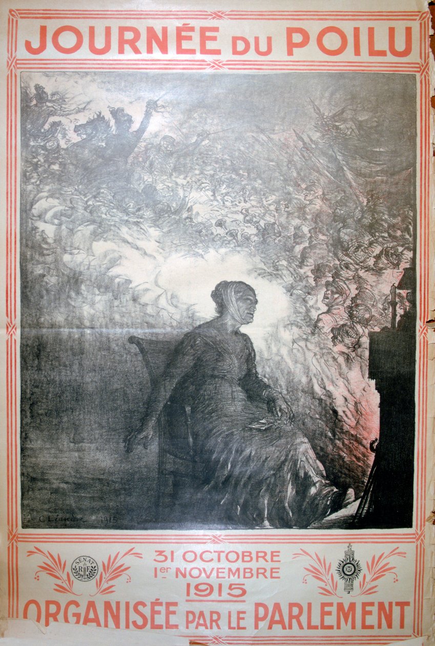 बाल दिवस, 31 अक्टूबर-नवंबर 1, 1915, फ्रांसीसी विश्व युद्ध I पोस्टर, 1915 द्वारा अज्ञात