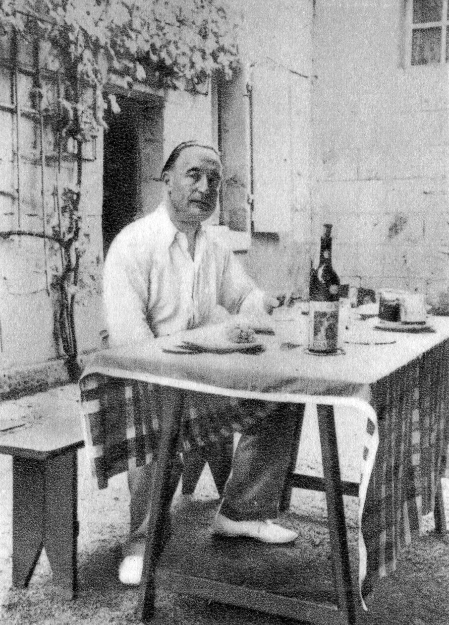 जूल्स रोमन, फ्रांसीसी कवि और लेखक, 1935 द्वारा अज्ञात