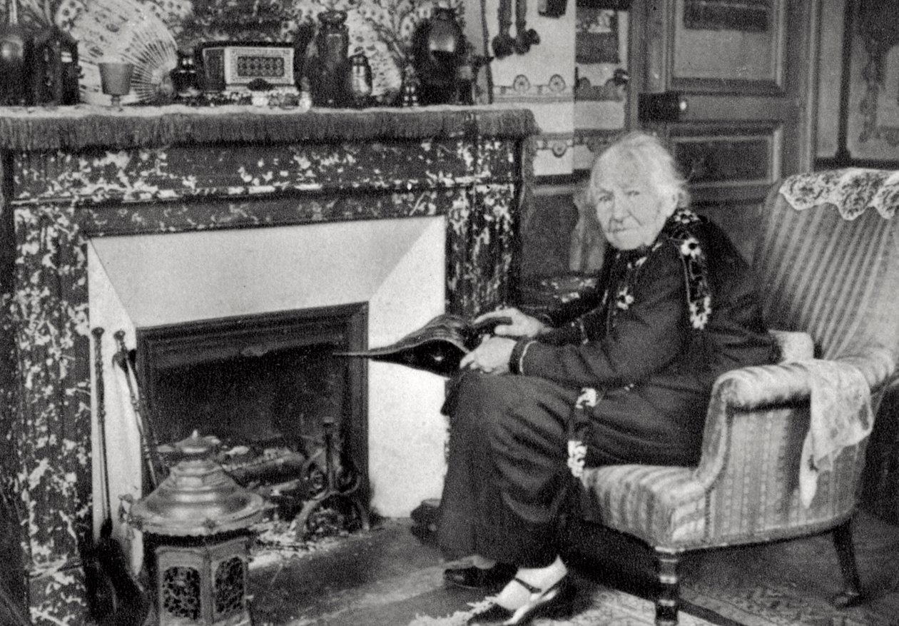 जूलियट एडम, फ्रांसीसी लेखक और नारीवादी, 1929 द्वारा अज्ञात