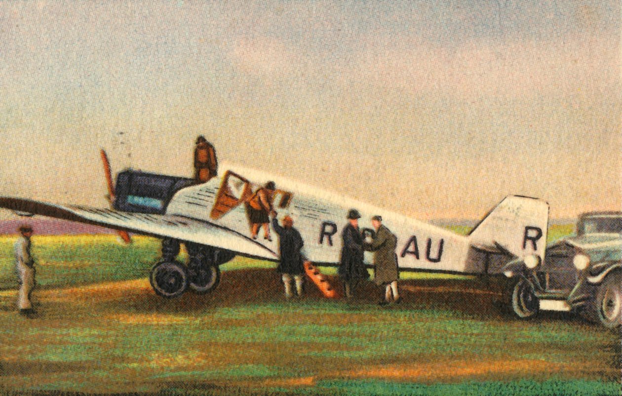 जंकर्स F13 L प्लेन, 1920, 1932। द्वारा अज्ञात
