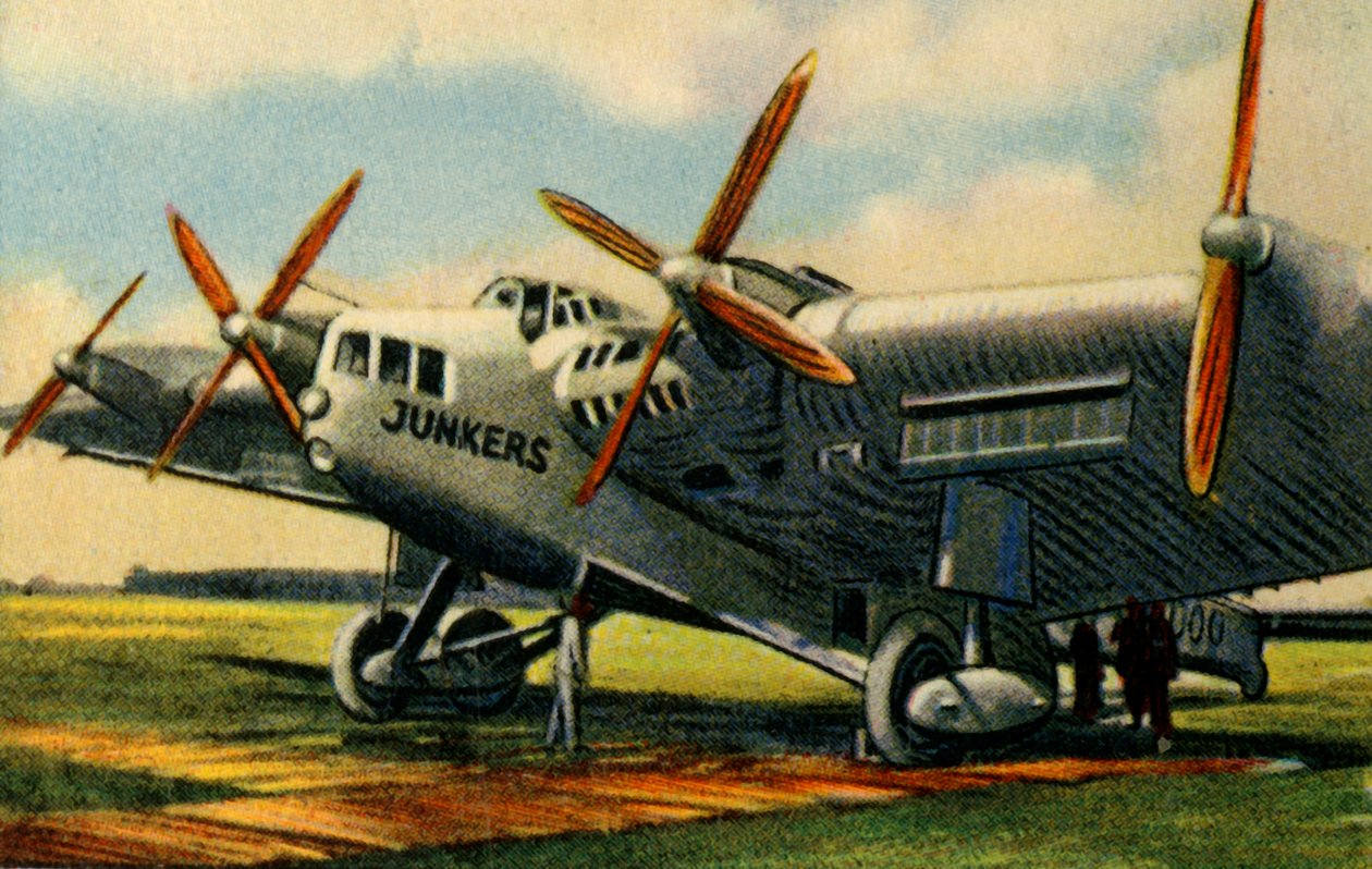 जूनर्स G.38 विमान, 1920, 1932। द्वारा अज्ञात