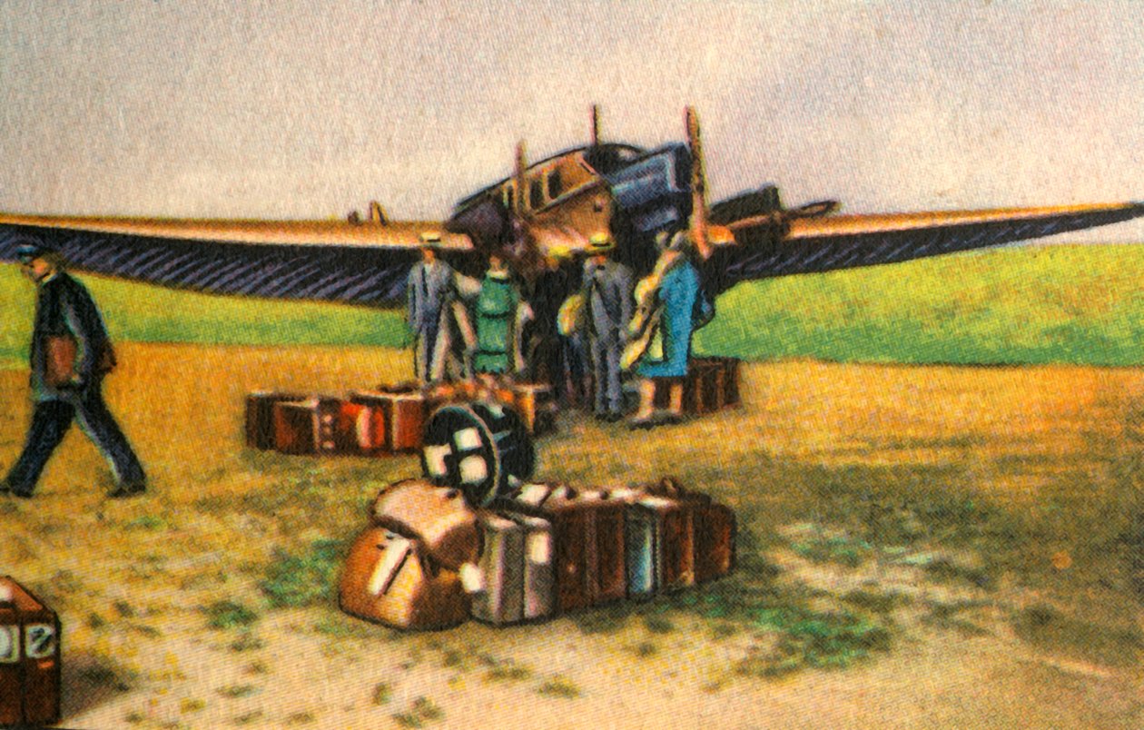 जूनर्स जी 24 एल यात्री विमान, 1920, 1932। द्वारा अज्ञात