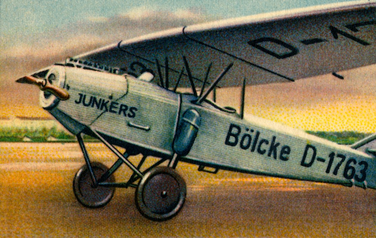 जूनर्स टी 26 ई विमान, 1920, 1932। द्वारा अज्ञात