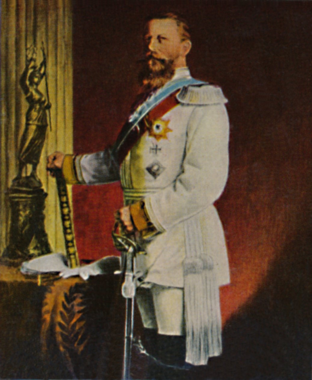 सम्राट फ्रेडरिक द्वितीय। 1831-1888, 1934। द्वारा अज्ञात
