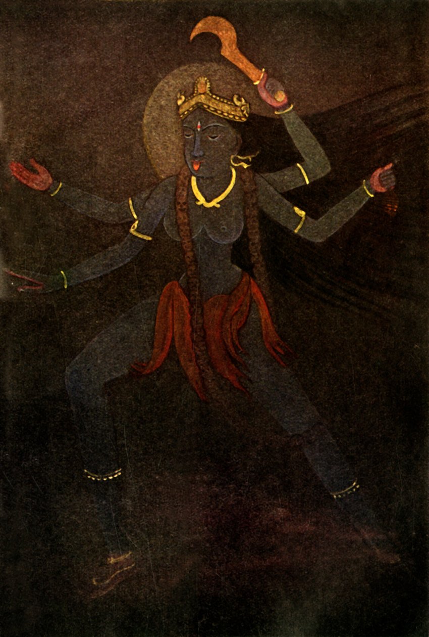 'काली', 1920। द्वारा अज्ञात