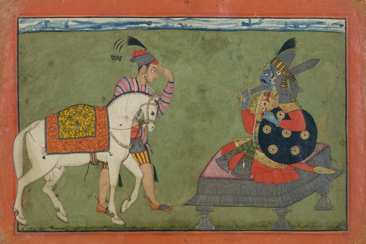कल्कि अवतार, विष्णु का भविष्य अवतार, ca. 1700-1710। द्वारा अज्ञात