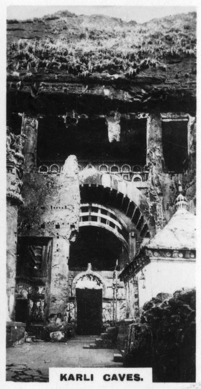 करली गुफाएं, भारत, c1925 द्वारा अज्ञात
