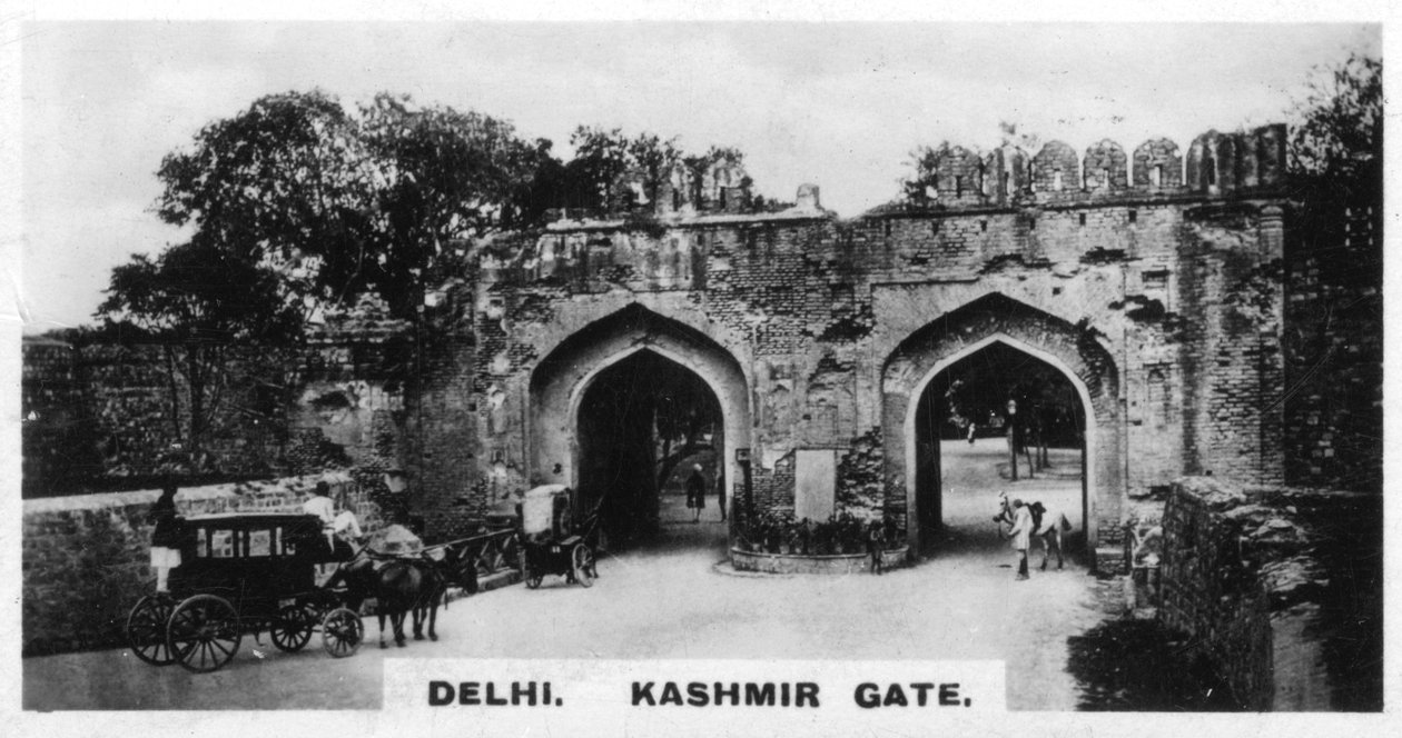 कश्मीर गेट, दिल्ली, भारत, c1925 द्वारा अज्ञात
