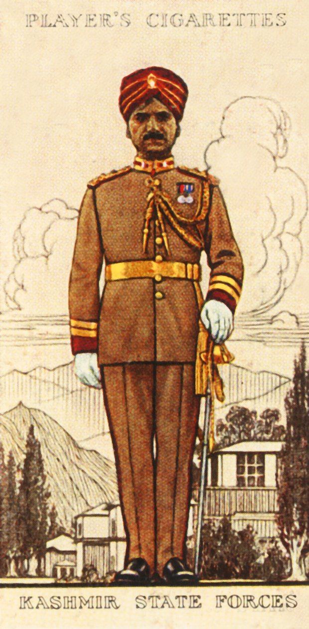 कश्मीर राज्य बल, 1936। द्वारा अज्ञात