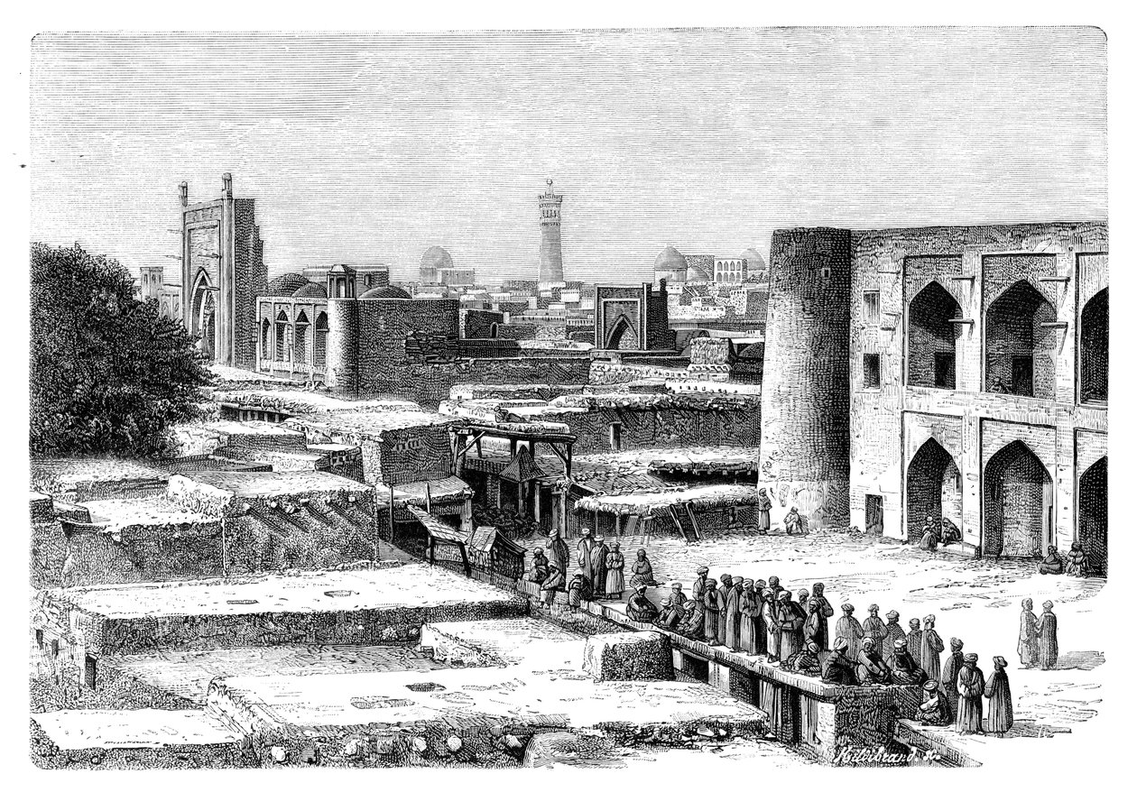 खिवा, उज्बेकिस्तान, 1895 द्वारा अज्ञात