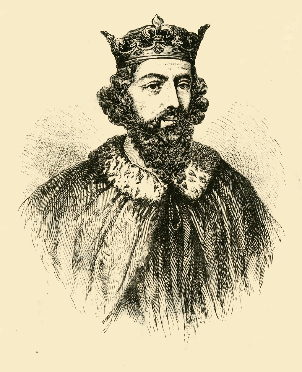 किंग अल्फ्रेड, 1890। द्वारा अज्ञात