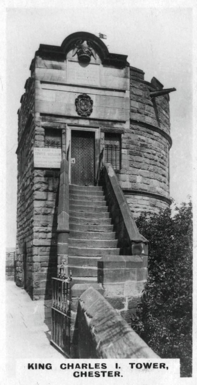 किंग चार्ल्स I टॉवर, चेस्टर, c1920s द्वारा अज्ञात