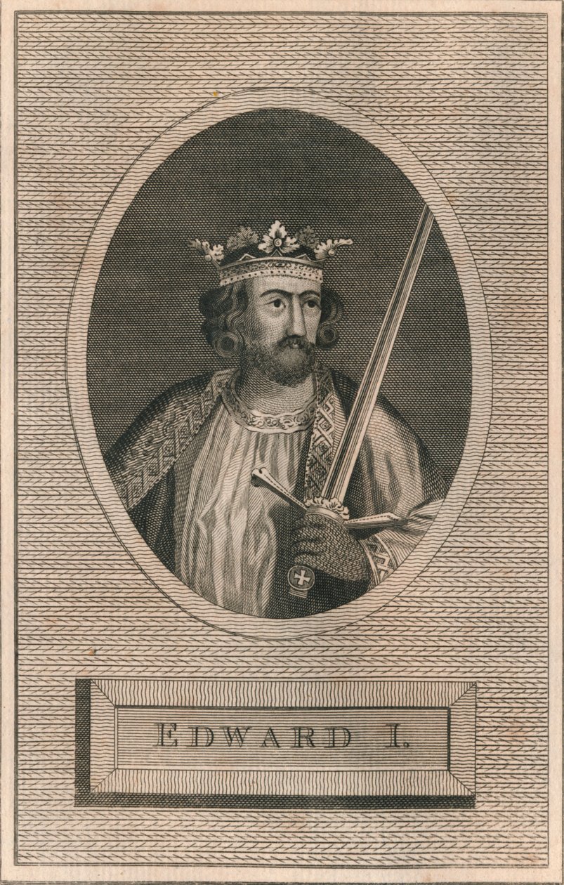 किंग एडवर्ड I, 1793 द्वारा अज्ञात