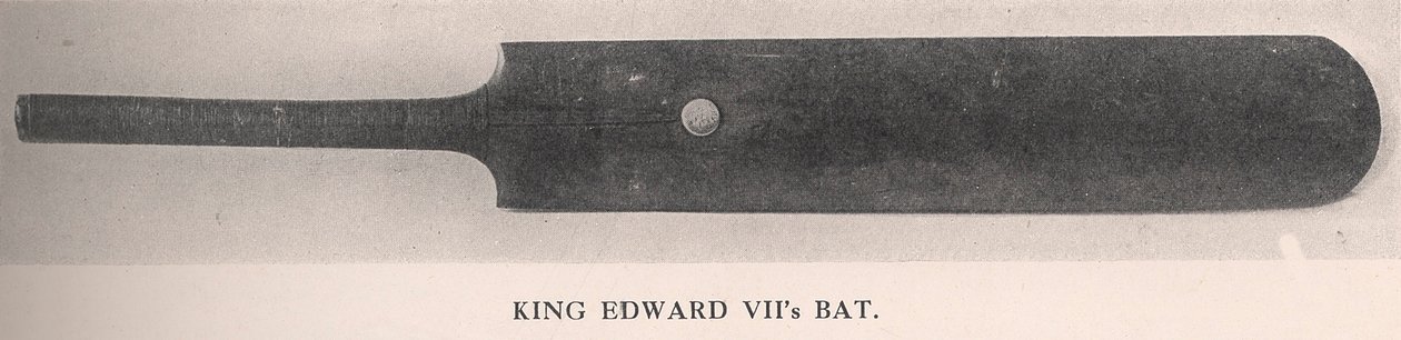 King Edward VIIs cricket bat, 1912 द्वारा अज्ञात