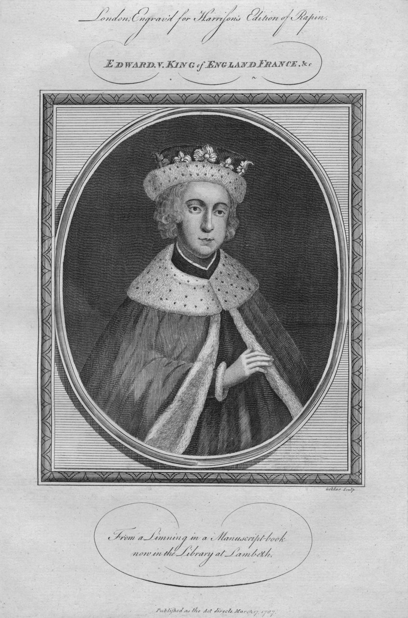 King Edward V, 1787.   द्वारा अज्ञात