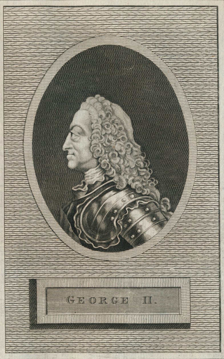 किंग जॉर्ज II, 1793 द्वारा अज्ञात