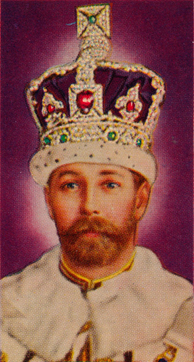 किंग जॉर्ज पंचम ने अपने राज्याभिषेक, 1911 1935 में किया था द्वारा अज्ञात